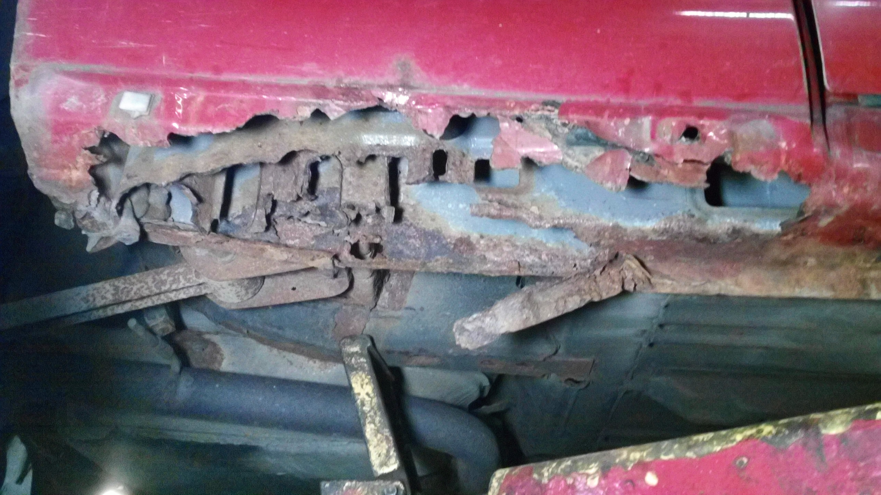 Undercoating Rocker Panel Monte Carlo rocker panel – Chicken Wing Undercoating